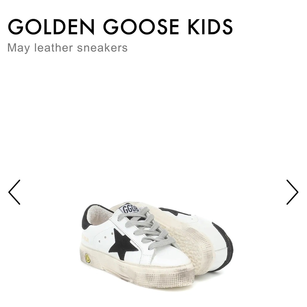 Kids size 3 Golden Goose. Worn once.
